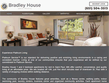 Tablet Screenshot of mybradleyhousehome.com